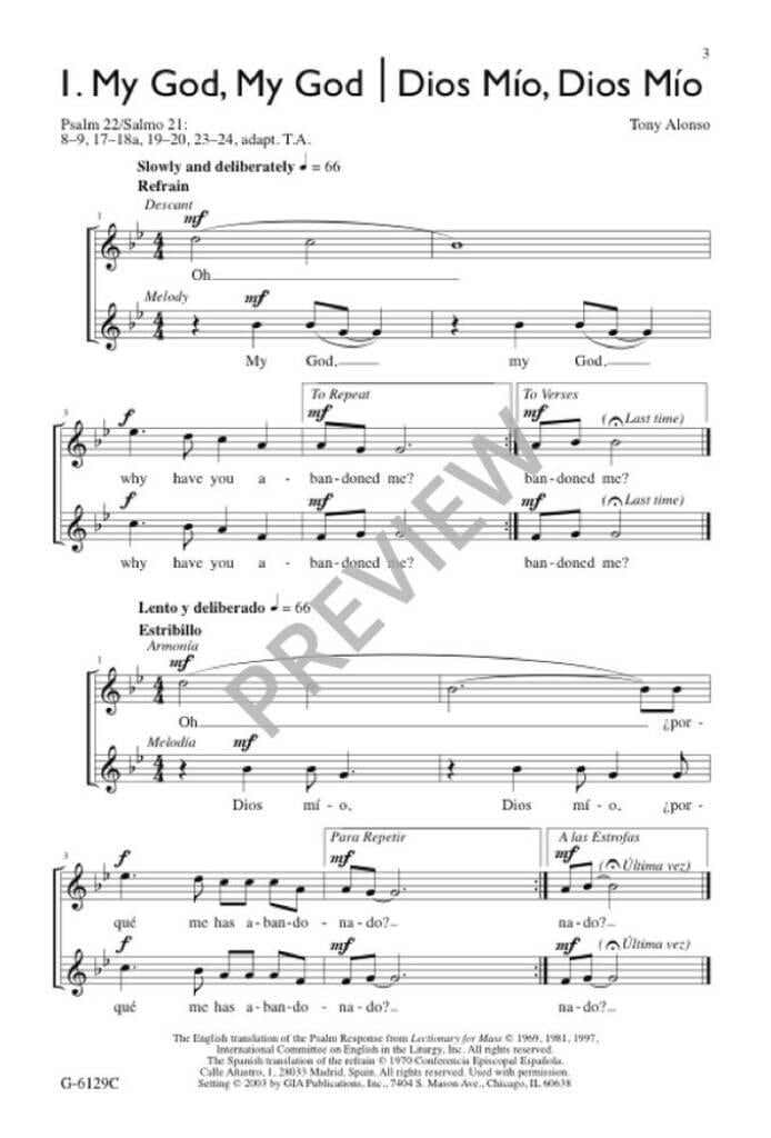 Let Us Sing to the Lord-Choir edition